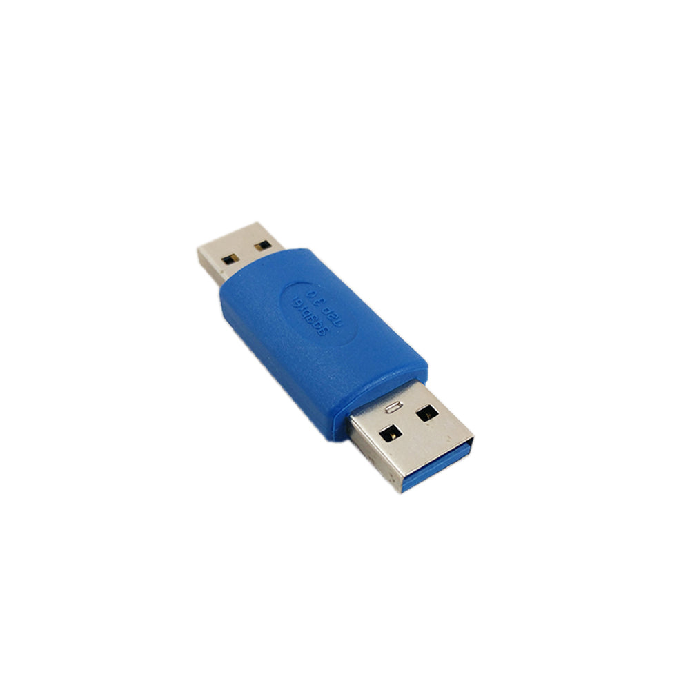 USB 3.0 A Male to A Male Adapter - Blue