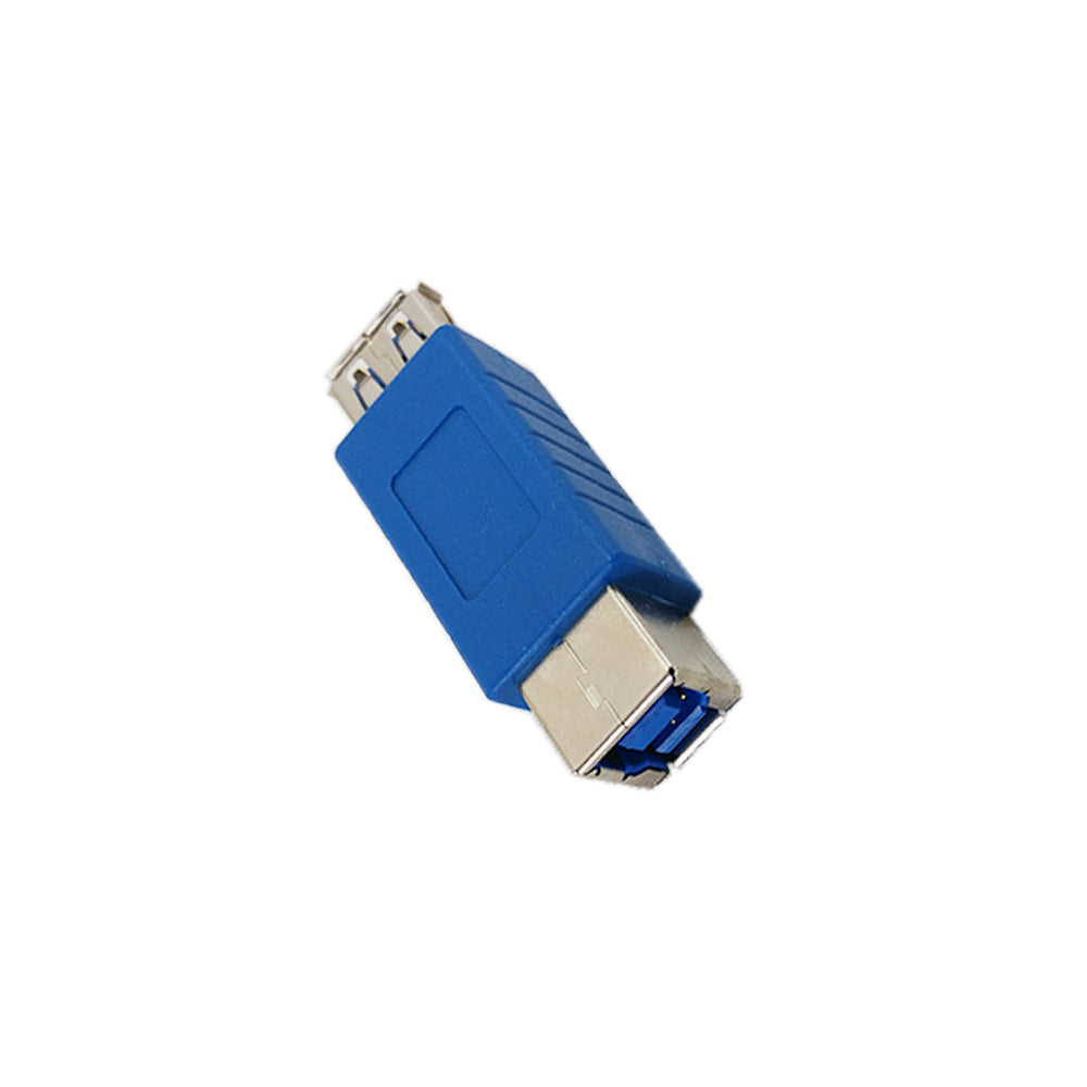 USB 3.0 A Female to B Female Adapter - Blue