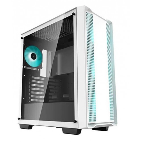 Deepcool CC560 ATX Mid Tower Case - Temper Glass (4* LED fan pre-installed, 3*front & 1*rare)