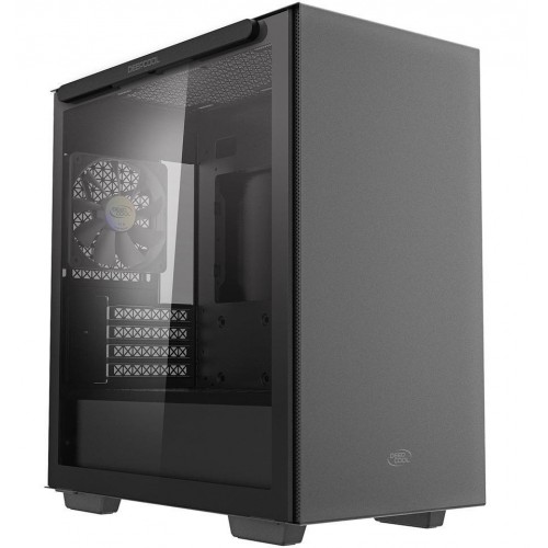 (mATX) DeepCool MACUBE 110 Micro ATX Case with Full-size Magnetic Tempered Glass