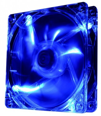 80mmx80mm Fan with 4 Blue Light (Case)