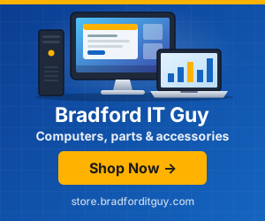 Bradford IT Guy - Computers, parts and accessories. Shop now at store.bradforditguy.com